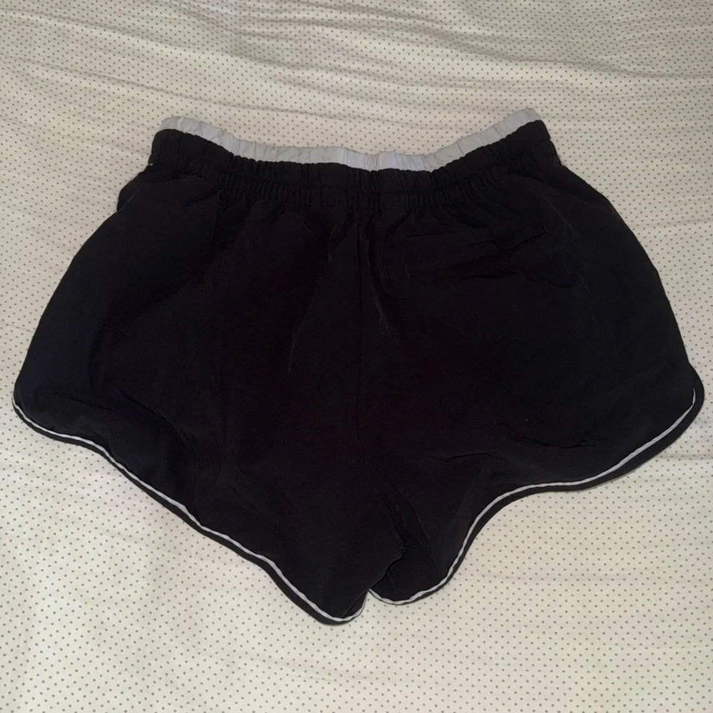 Athleta Black and White Athletic Shorts